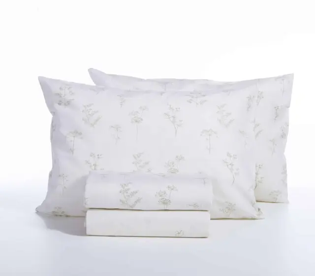 ΣΕΤ ΣΕΝΤΟΝΙΑ ΒΑΜΒΑΚΕΡΑ KING SIZE CLARIS ΜΕ ΛΑΣΤΙΧΟ NEF-NEF HOMEWARE ECRU 2