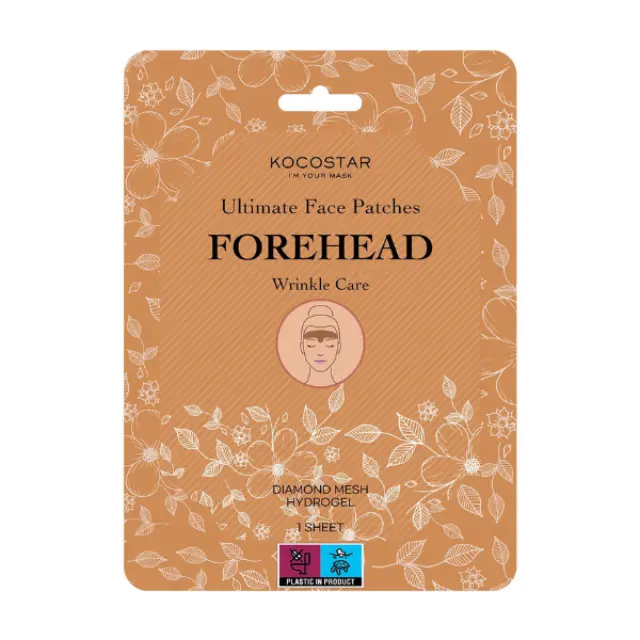 Kocostar Ultimate Face Patches FOREHEAD Wrinkle Care Επίθεμα υδρογέλης για τις ρυτίδες του μετώπου, 1 τεμάχιο