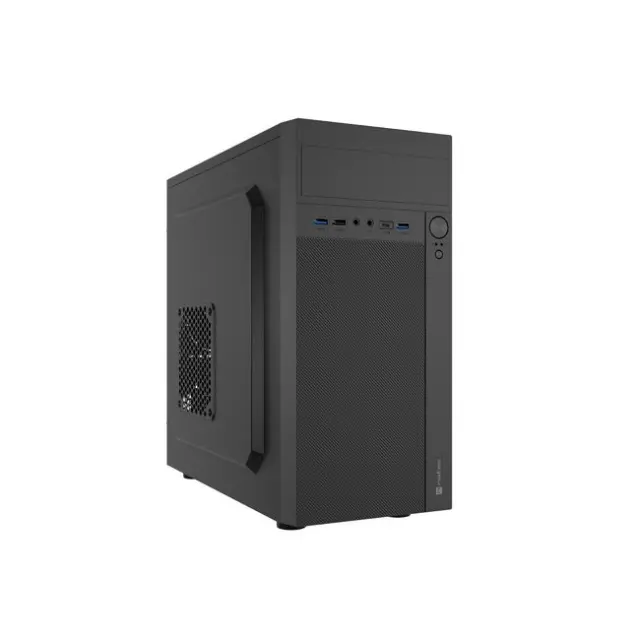 Natec PC Case Helix USB C Mini Tower Black (NPC-2171)