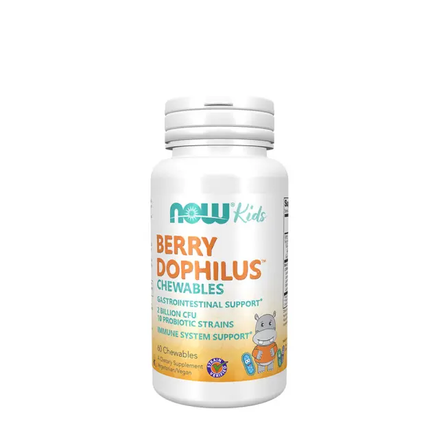 Now Foods BerryDophilus™ 60 Chewables