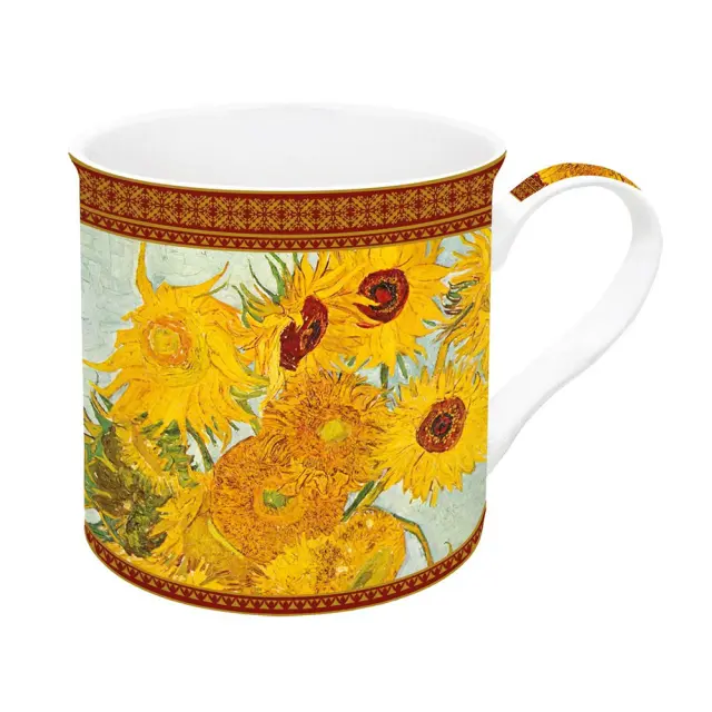 Κούπα 300ml πορσελάνης sunflowers Easy Life 170VAN1