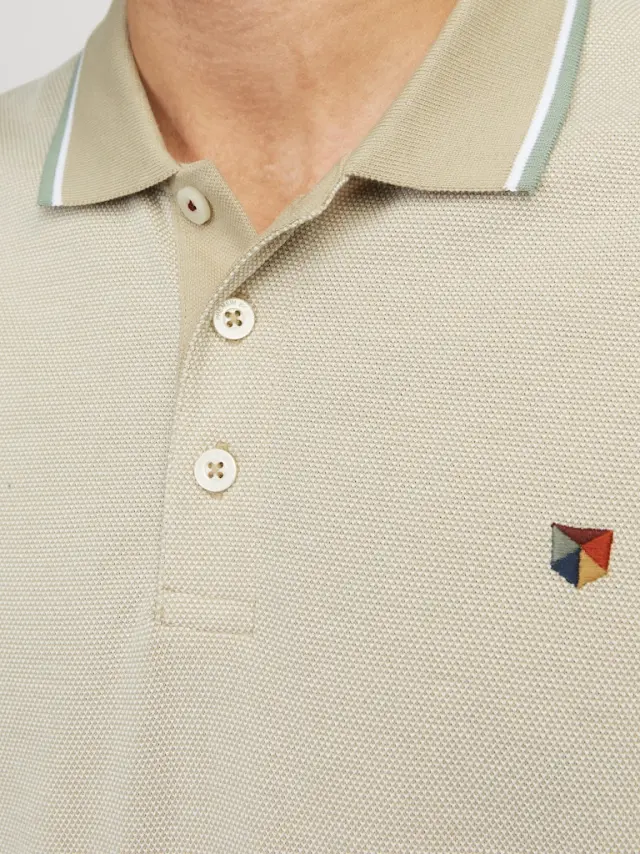 JPRBLUWIN POLO SS NOOS Fields Of Rye 3