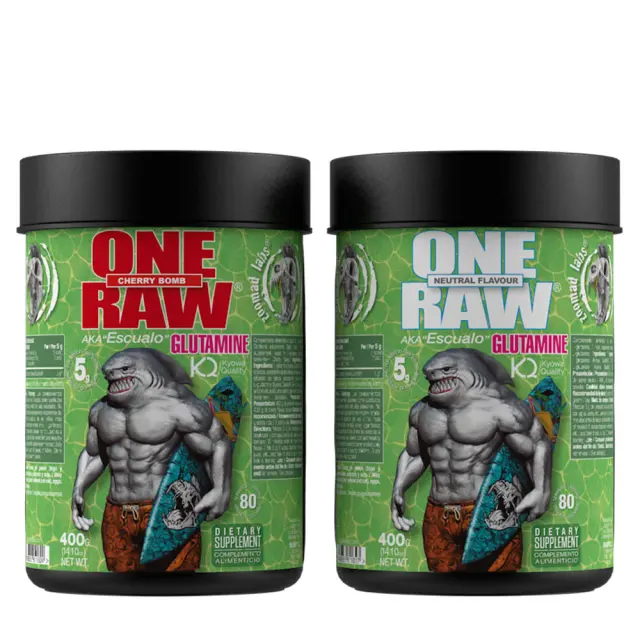 Zoomad Labs One Raw® Glutamine Unflavored, 400 g 3