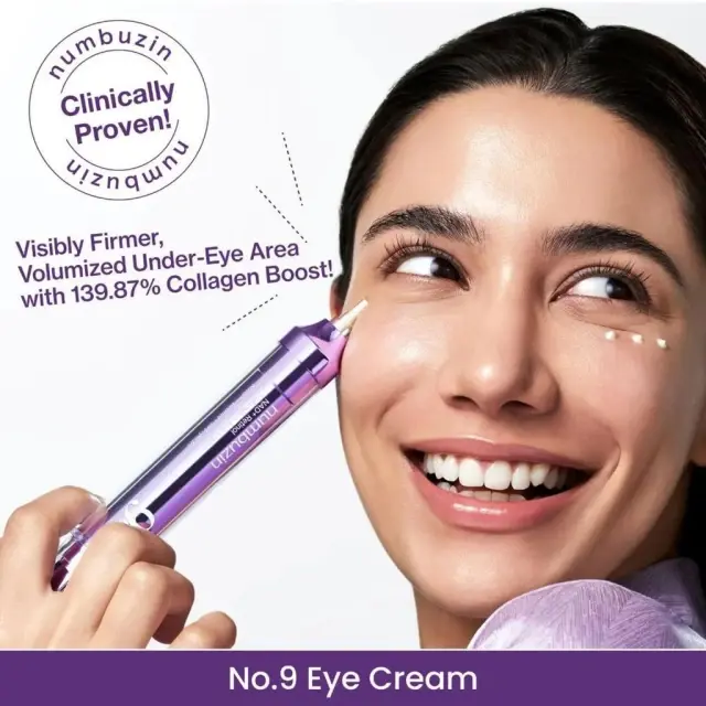 Numbuzin No.9 Nad Retinol Volumetox Eye Cream - Συσφιγκτική Κρέμα Ματιών με Nad+ + Ρετινόλη για Λεία, Ξεκούραστη Όψη 10ml 2