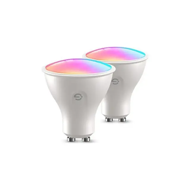 Govee - GU10 WiFi & BLE RGBWW Bulb 400lm (2-Pack) – Elevate Your Lighting Experience - Electronics