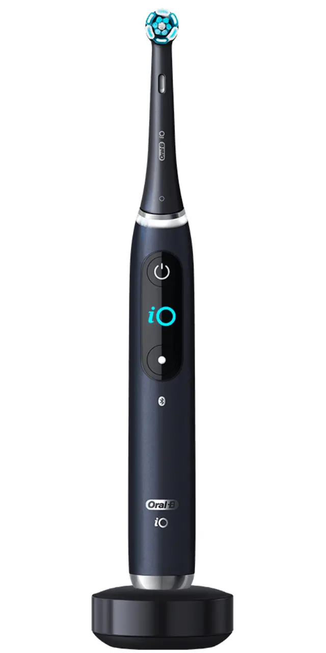 Oral-B iO Series 6 Ηλεκτρική Οδοντόβουρτσα με Χρονομετρητή, Αισθητήρα Πίεσης και Θήκη Ταξιδιού Black Lava 2