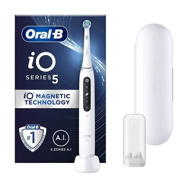Oral-B Ηλεκτρική Οδοντόβουρτσα iO5 White (415060)