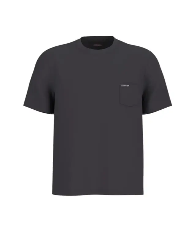 Guess - Ανδρικό T-shirt Essential Logo Regular Fit M5RI74K8FQ4-JBLK Μαύρο - S