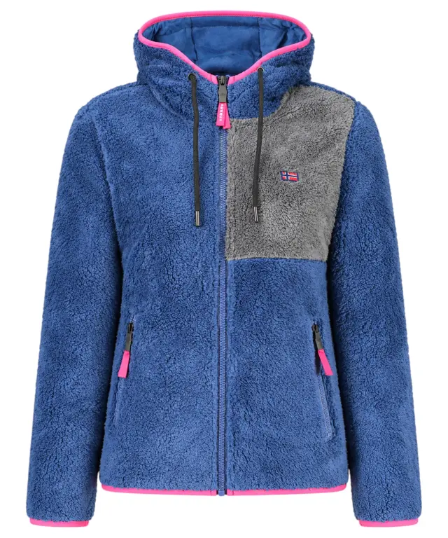 Norway Nautical School - Γυναικεία Ζακέτα Φούτερ Fleece 869916-ABYSS Μπλε