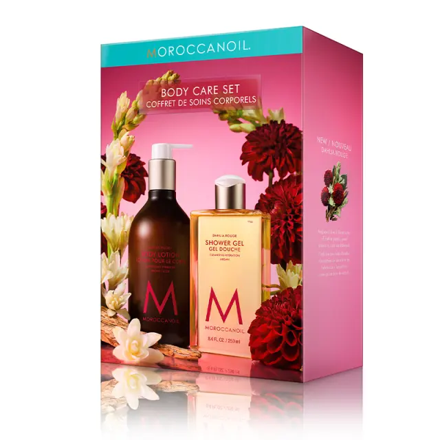 Moroccanoil Body Care Set Dahlia Rouge