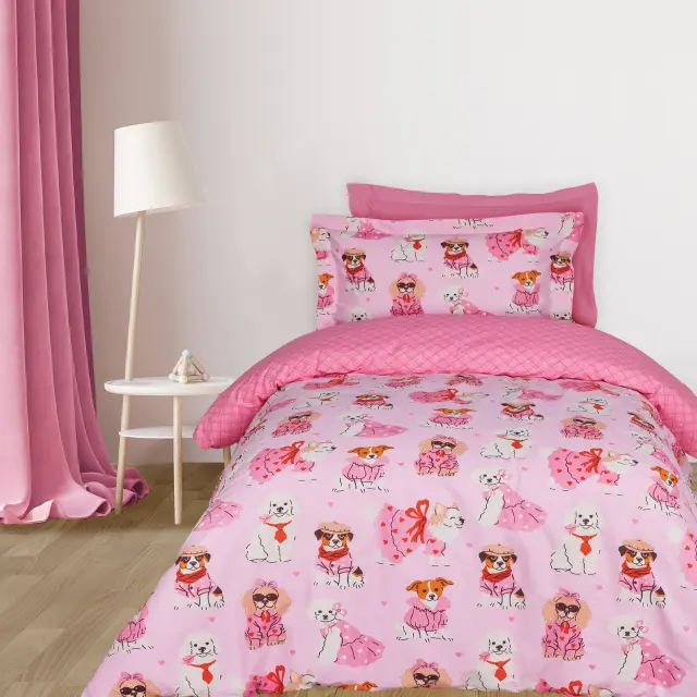 Σετ Σεντόνια 170x260 Μονά Das Home 4938 Pink 100% βαμβακερόΧωρίς Λάστιχο