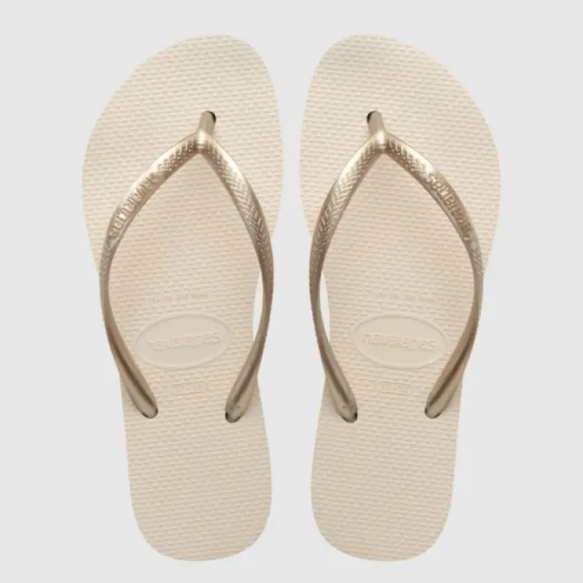Σαγιονάρα Havaianas Slim Flatform 4144537-0121 Μπεζ - 41-42