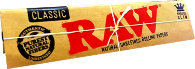 RAW Χαρτάκια Classic - Ακατέργαστο - King Size Slim