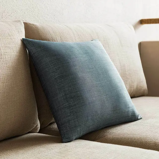 Μαξιλαροθήκη 43X43CM GOFIS HOME CHROME Jean 930B/ 09
