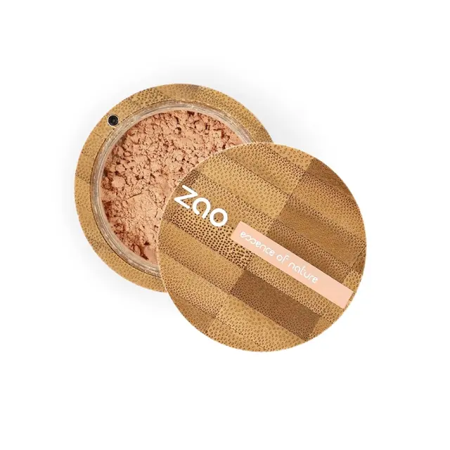 Zao Organic Mineral Silk – Βιολογικό foundation σε πούδρα - 503_Beige orangé
