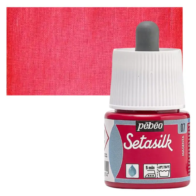 Pebeo Χρώμα Μεταξιού Setasilk - 07 Magenta - 45ml