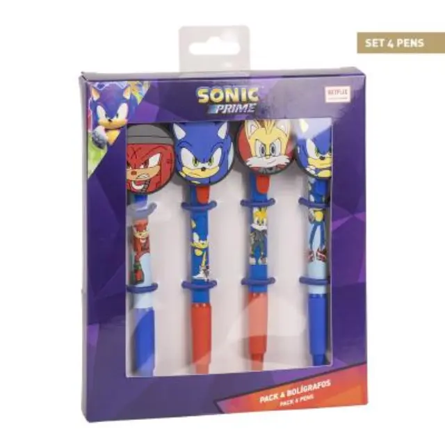Σετ στυλών Pen Pack X4 Sonic Prime - 2700000760 2