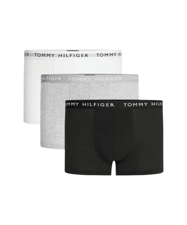 Tommy Hilfiger - Ανδρικά Μποξεράκια 3Pack Essential UM0UM02203-0XK Γκρι - XL