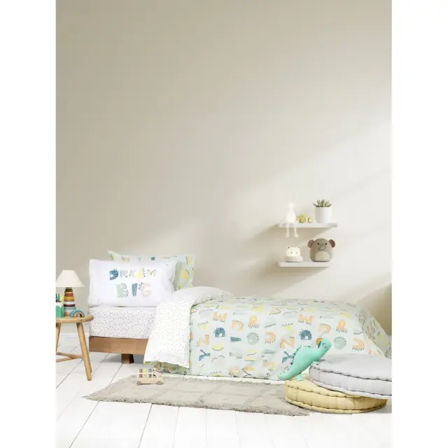 Σετ Σεντόνια 170x255 Μονά Nima Dream Big Multicolor 100% βαμβακερόΧωρίς Λάστιχο