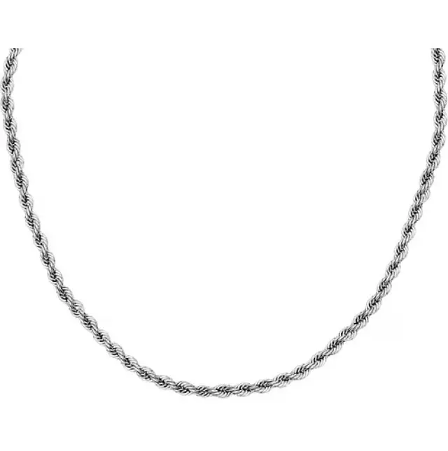 Sector Basic Men's Silver Stainless Steel Necklace SZS152