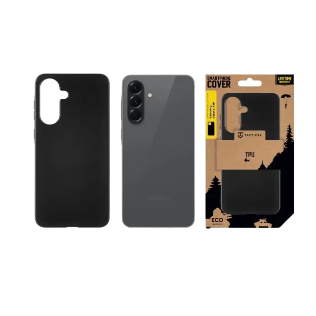 Tactical TPU Cover for Samsung Galaxy A56 5G Black 3