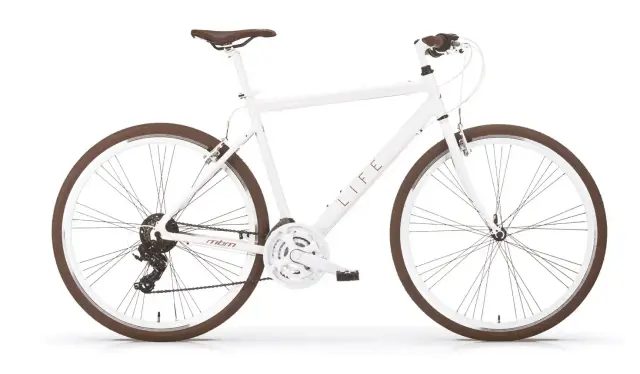 ΠΟΔΗΛΑΤΟ MBM LIFE 28'' 21 ΤΑΧΥΤΗΤΕΣ - ΛΕΥΚΟ - 58