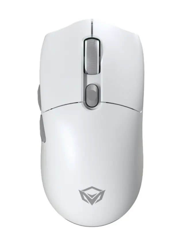 Meetion MT-GW33 Ενσύρματο 2.4G Bluetooth Gaming Ποντίκι Λευκό 17.004.0021