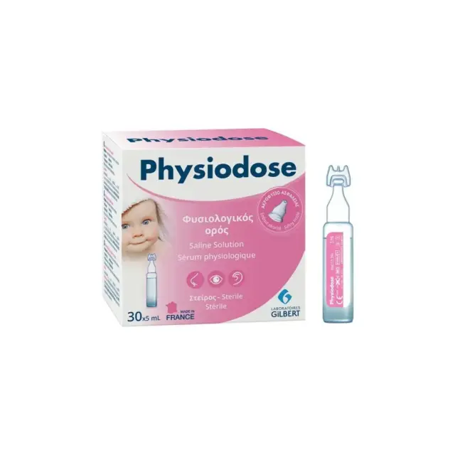 Physiodose Αμπούλες Φυσιολογικού Ορού 2 x 30 x 5ml