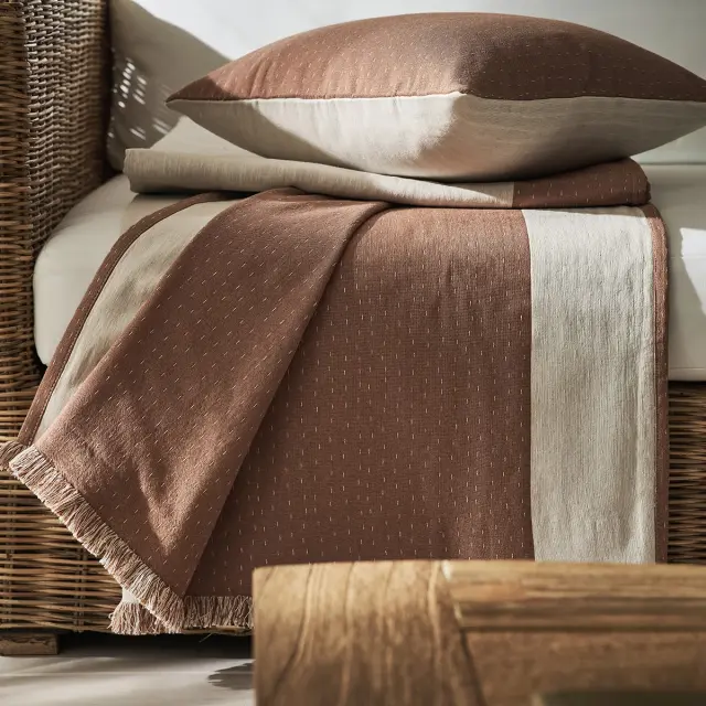 Ριχτάρι Διθέσιου 170x250cm GOFIS HOME Rukia Offwhite / Stone Brown 269 2