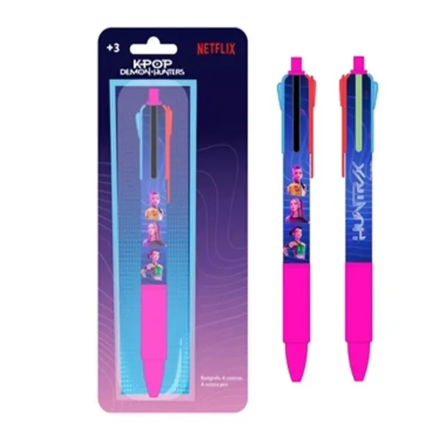 Στυλό 4 χρωμάτων K-POP DEMON HUNTERS - 4 Color Ball Pen 342660783 3