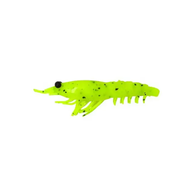 Σιλικονούχο Nikko Soft Shell Shrimp 7.6cm 4τμχ Αρωματισμένη Γαρίδα UV Orange 3