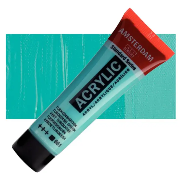 Ακρυλικό Talens Amsterdam 661 Turquoise Green - 20ml