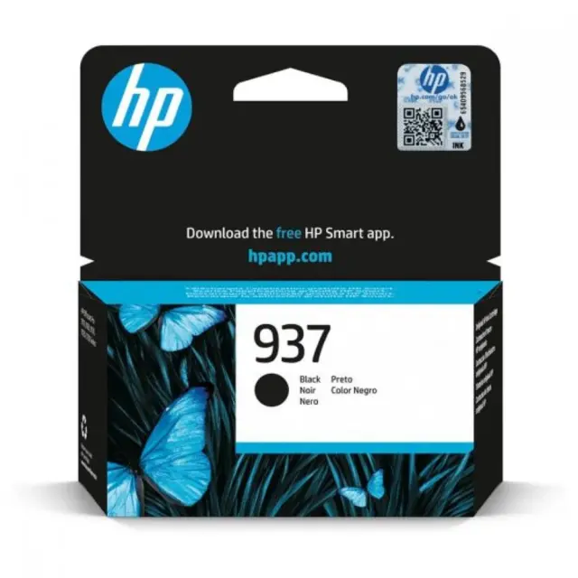 HP Μελάνι Inkjet No.937 Black (4S6W5NE) (HP4S6W5NE) HEWLETT PACKARD