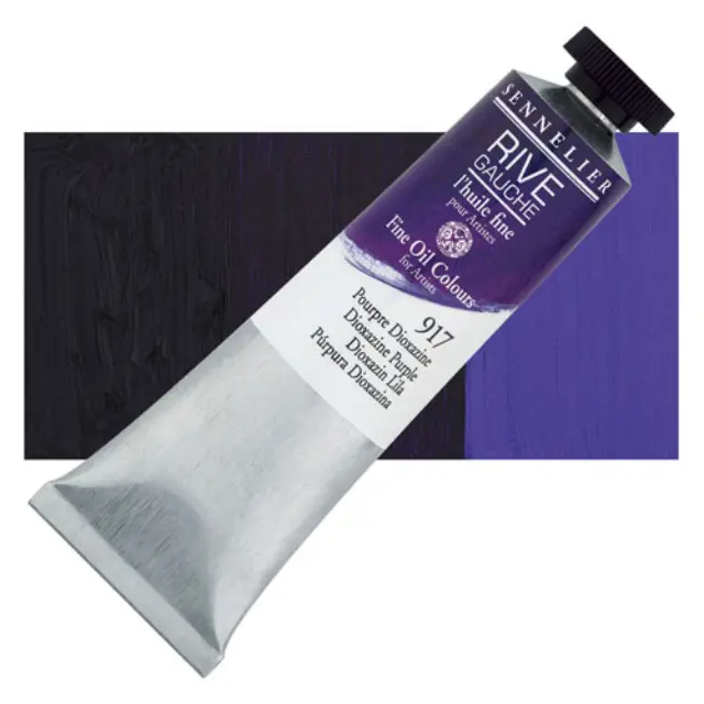 Sennelier Λάδι Rive Gauche 917 Dioxazine Purple - 40ml