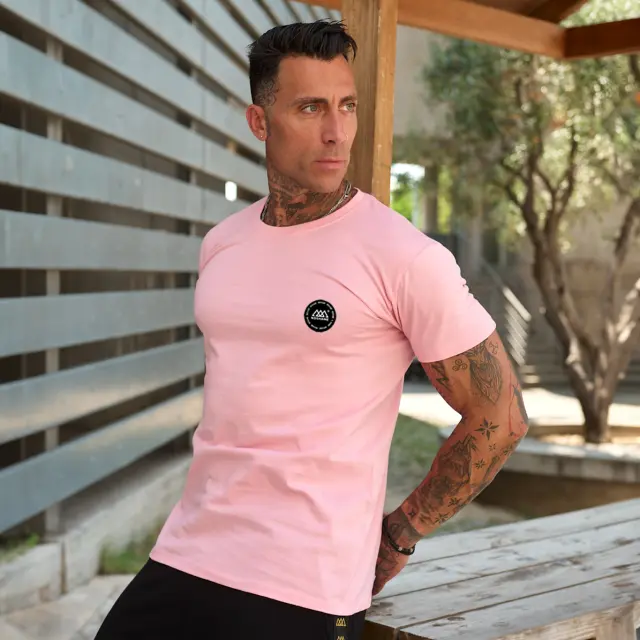 T-shirt Noshame® Ρόζ με patch - 142538 - XXL