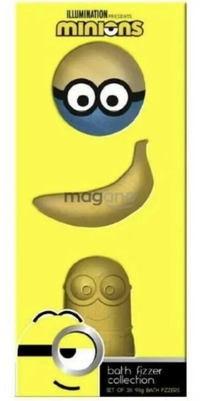 Minions Bath Fizzers 3τμχ
