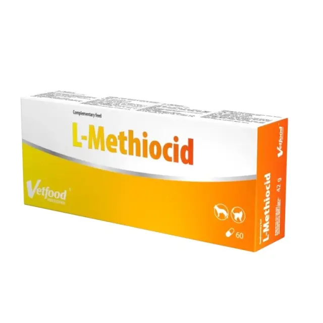 VETFOOD L-Methiocid - supplements for dogs and cats - 60pcs