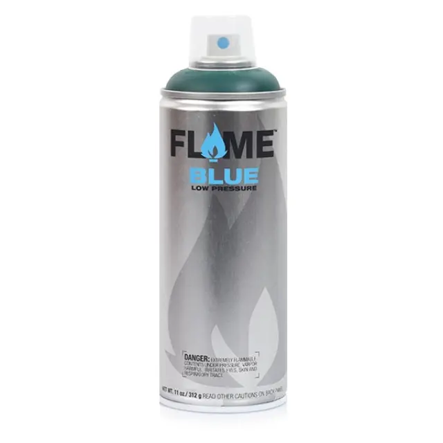 Flame Blue Spray Paint 400ml FB-668 Menthol Dark