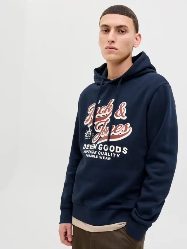 JJELOGO SWEAT HOOD 2 COL 25/26 NOOS Sky Captain 2