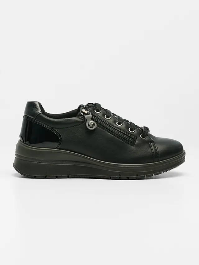 Imac Sneakers Γυναικείο δέρμα Μαύρο IMA/205720 NERO - 41 3