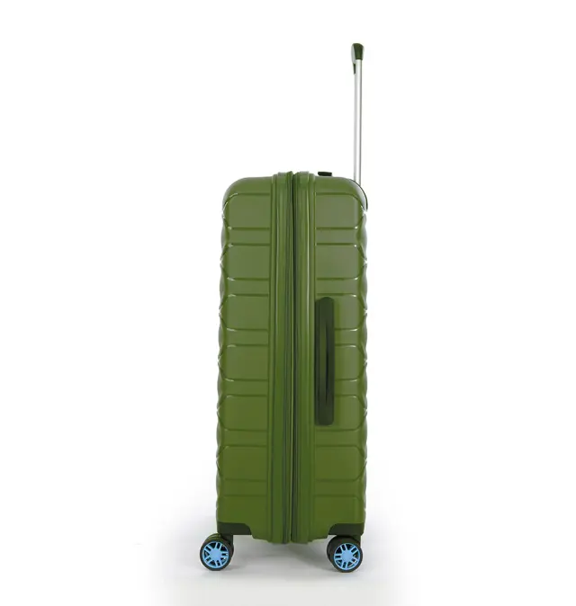 Βαλίτσα σκληρή Μεσαία DIELLE 100/60 66x44x28/31 cm Πράσινο 2