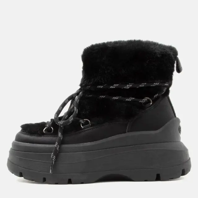 Μποτάκια Με Γούνα Buffalo Olympia Fur PD00018482 Μαύρο - 37