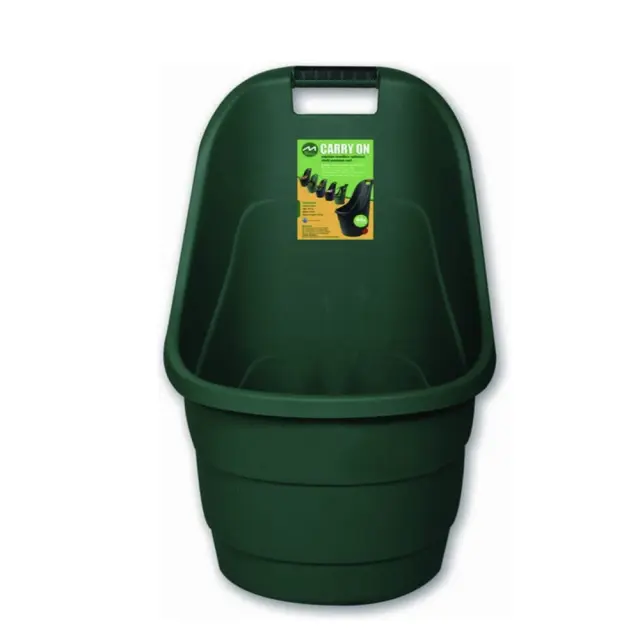 Grasher Καρότσι κήπου πολλαπλών χρήσεων με ρόδες 60lt Πράσινο / 100785 2