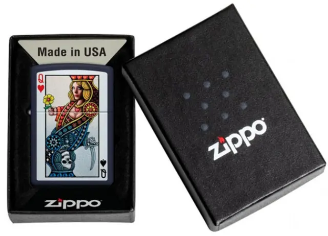 ZIPPO Αναπτήρας - 48723 Queen Design 3