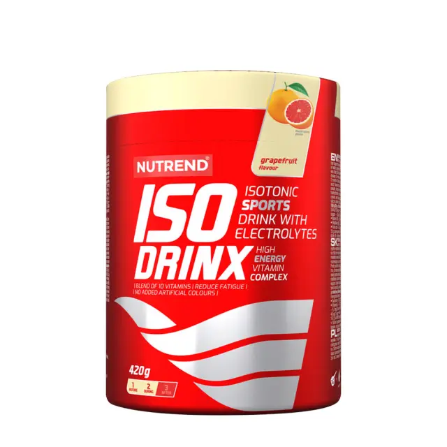 Nutrend IsoDrinx - Isotonic Sport Drink Grapefruit, 420 g