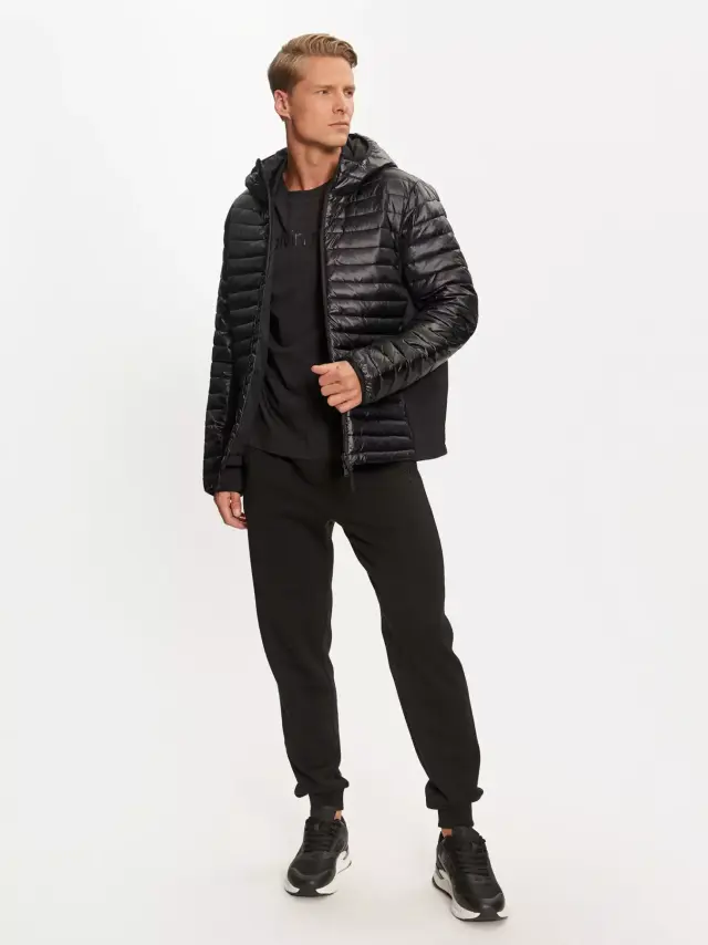 Calvin Klein - Ανδρικό Χειμωνιάτικο Μπουφάν Performance Regular Fit 00GMF4O517-BAE Μαύρο - XL 3