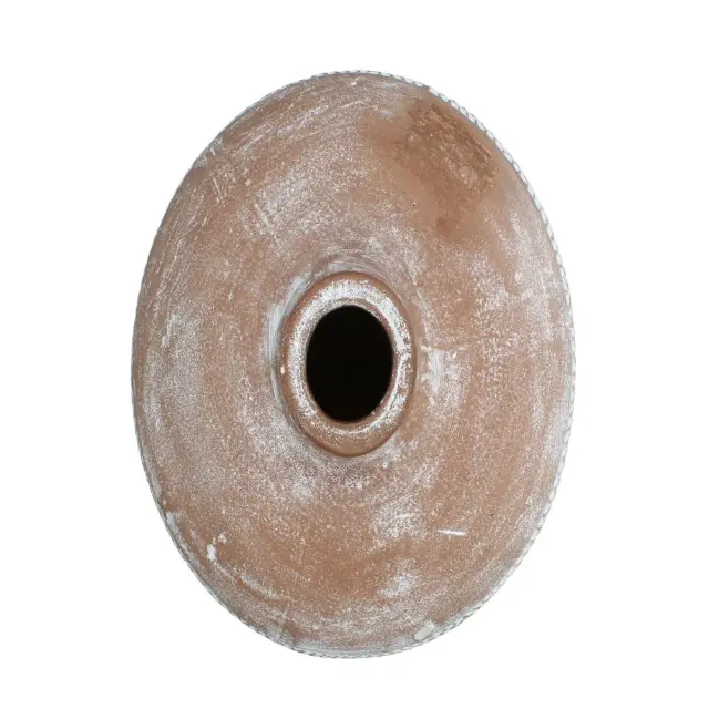 Βάζο Καφέ Τερακότα 24x24x43cm 2