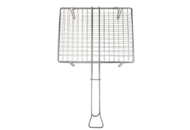 Σχάρα Ψησίματος Επιχρωμιωμένη με Πόδια 40x30cm - H&C
