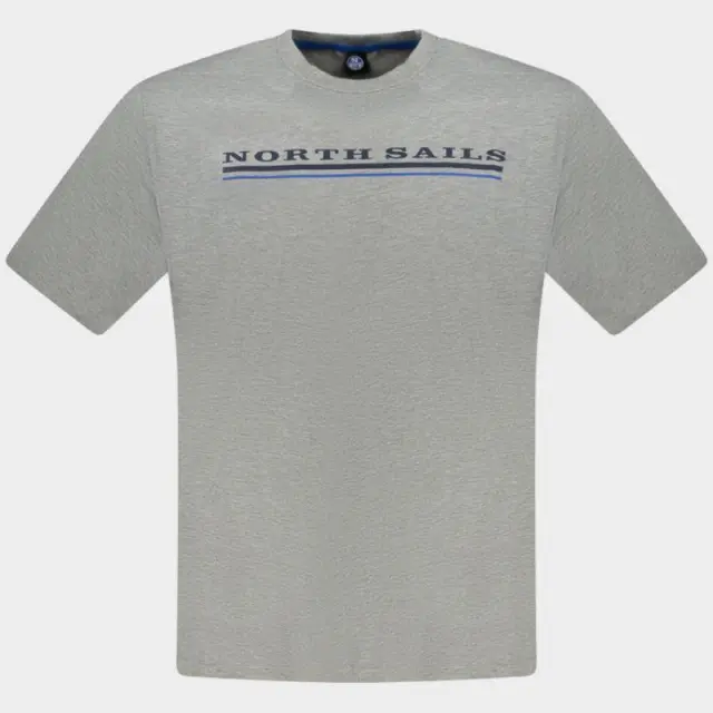 Αντρικό T-shirt North Sails 996020000_GR0926 Γκρι - 2XL