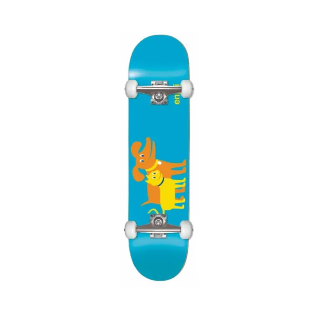 Enjoi Cat and Dog Yth First Push Blue - Μπλε ολοκληρωμένη σανίδα 7''